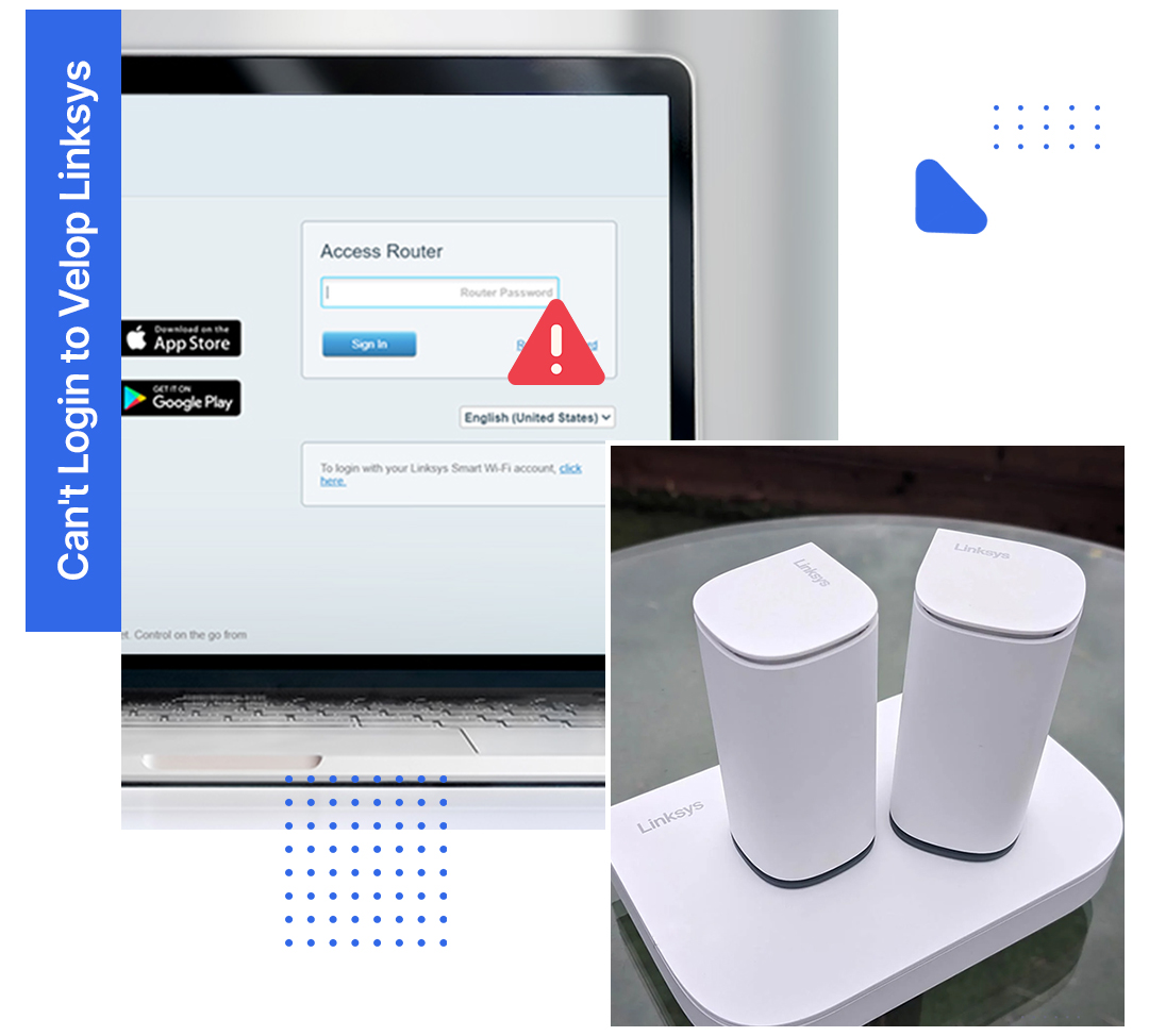 Can't Login to Velop Linksys Router