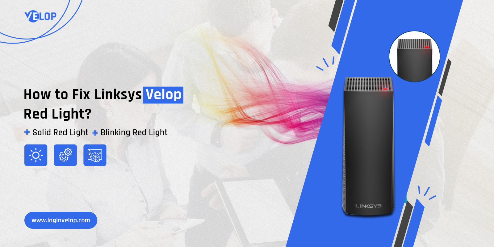 Linksys Velop Red Light