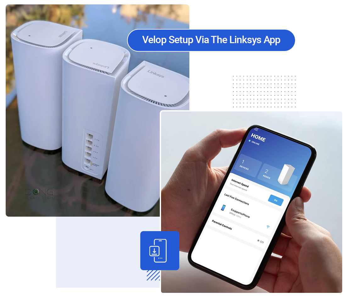 Linksys Router Velop Setup Via The Linksys App